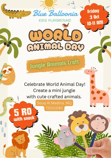 Jungle Animals Craft · 2024–2025