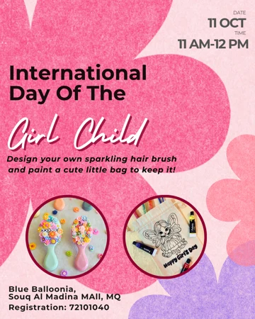 Girl Child Day Craft Workshop · 2024–2025