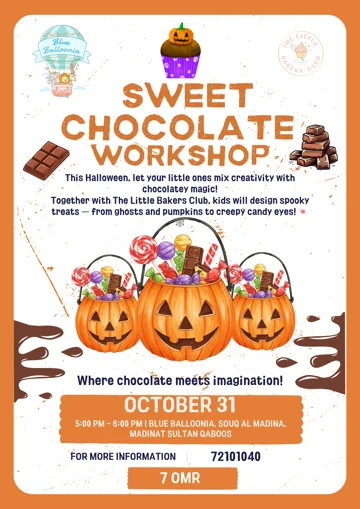 Sweet Chocolate Halloween Workshop · 2024–2025