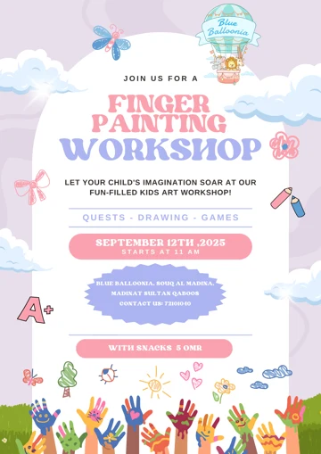 Finger Painting Workshop · 2025