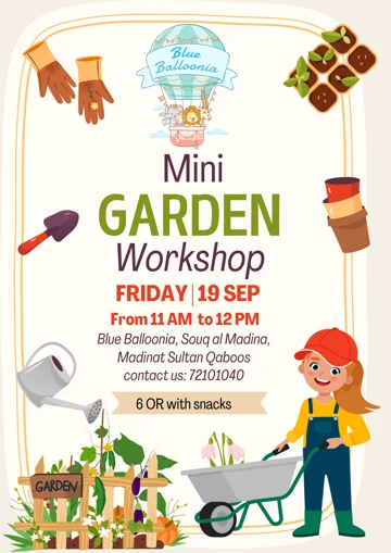 Mini Garden Workshop · 2024–2025