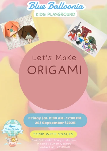 Origami Workshop · 2025