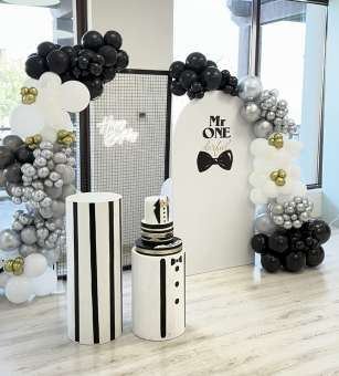 Black and white Mr ONE