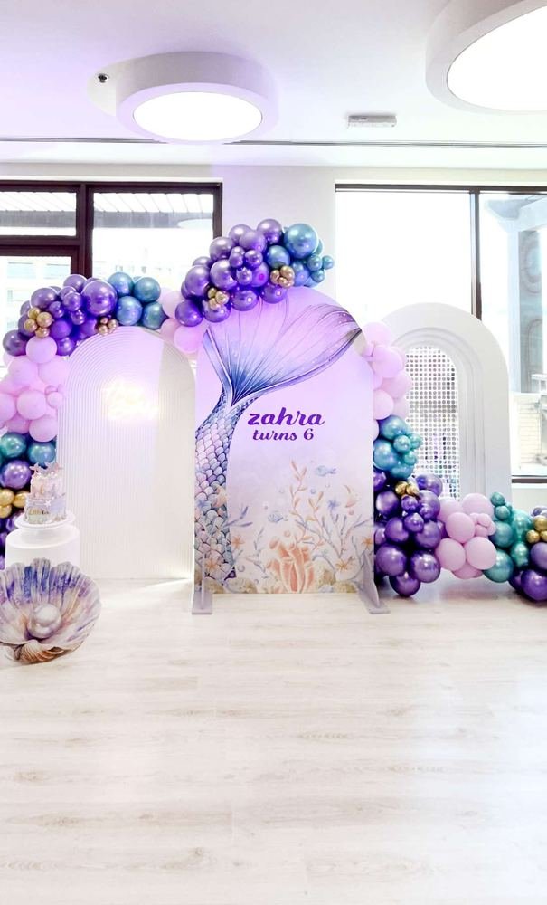 Mermaid and under-the-sea theme